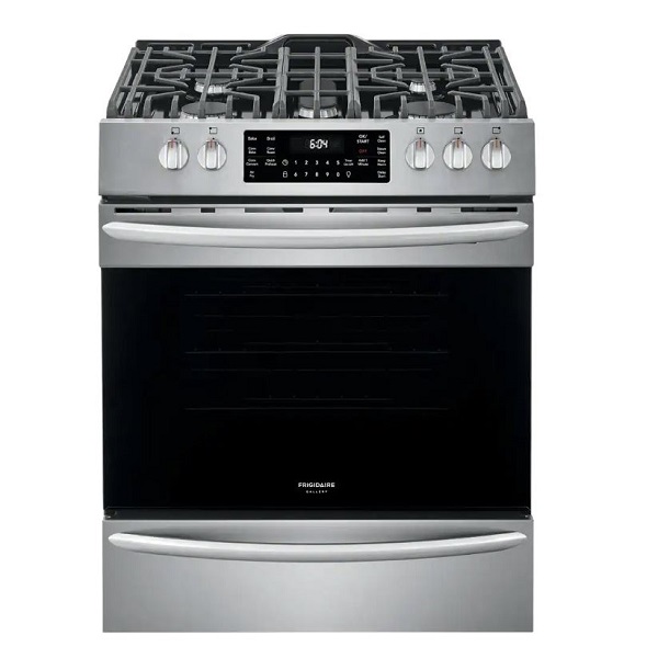 Frigidaire 30 In Gas Range With Air Fry In Smudge Proof Stainless Steel Fggh3047vf